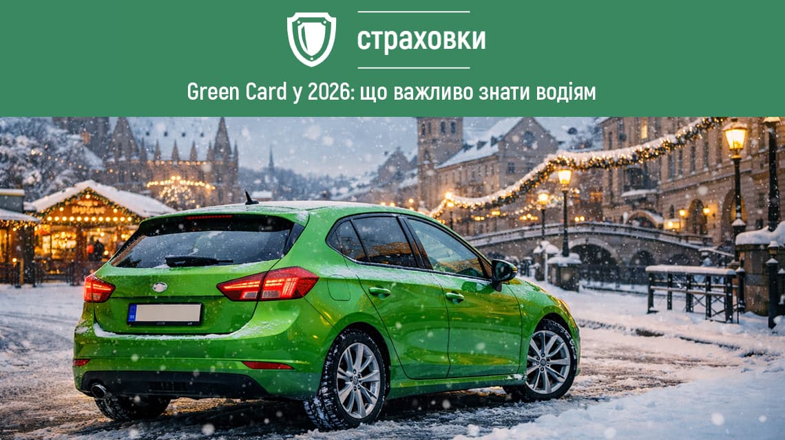 Зелена карта на авто 2026