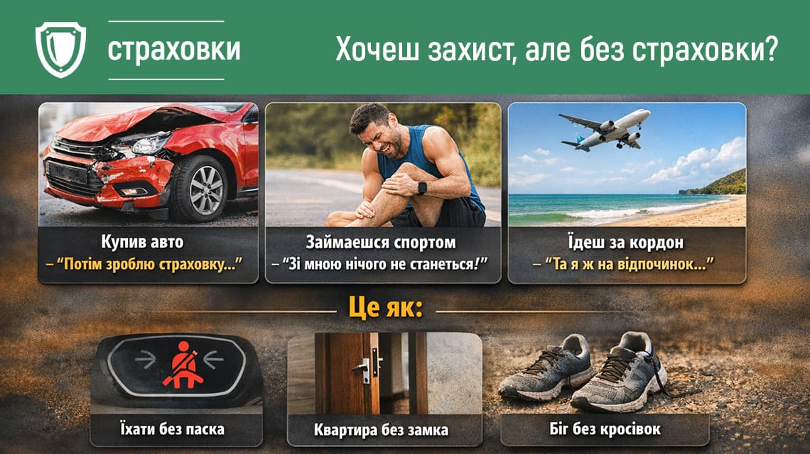 Захист без страховки неможливий